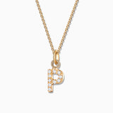 Charm Colgante Letra de Diamantes en Oro Amarillo de 18 Kt