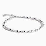 Pulsera Rivage en Plata de Ley