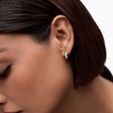 Pendientes Tressé en Plata de Ley