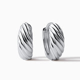 Pendientes Tressé en Plata de Ley