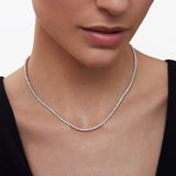 Gargantilha Alessia Diamond em ouro branco 18K