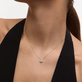 Gargantilla Ariadne de Diamantes 0,22 Cts. en Oro Blanco de 18 Kt