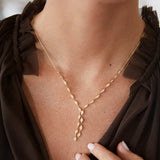 Gargantilla Ember de Diamantes en Oro Amarillo de 18 Kt