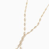 Gargantilla Ember de Diamantes en Oro Amarillo de 18 Kt