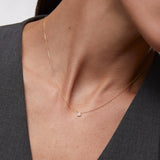 Gargantilla Eve de Diamante 0,10 Cts. en Oro Amarillo de 18 Kt