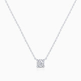 Gargantilla Eve de Diamante 0,10 Cts. en Oro Blanco de 18 Kt