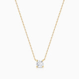 Gargantilla Eve de Diamante 0,15 Cts. en Oro Amarillo de 18 Kt