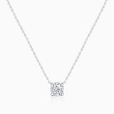Gargantilla Eve de Diamante 0,15 Cts. en Oro Blanco de 18 Kt