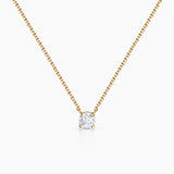 Gargantilla Eve de Diamante 0,20 Cts. en Oro Amarillo de 18 Kt