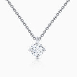 Gargantilla Jolie de Diamante 0,25 Cts. en Oro Blanco de 18 Kt
