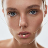 Gargantilla Origine Solitaire de Diamante 0,20 Cts. en Oro Amarillo de 18 Kt