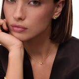 Gargantilla Origine Solitaire de Diamante 0,20 Cts. en Oro Amarillo de 18 Kt