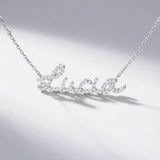 Gargantilla Signature de Diamantes en Oro Blanco de 18 Kt