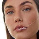 Gargantilla Signature de Diamantes en Oro Blanco de 18 Kt