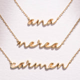Gargantilla Signature en Oro Amarillo de 18 Kt