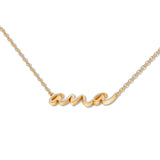 Gargantilla Signature en Oro Amarillo de 18 Kt