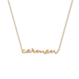 Gargantilla Signature en Oro Amarillo de 18 Kt