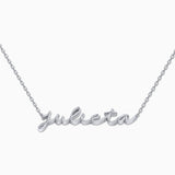 Gargantilha Signature em ouro branco 18K