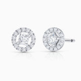 Ariadne 0.38 ct Diamond Earrings in 18k White Gold