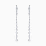 Blanche Diamond Earrings in 18k White Gold