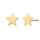 Pendientes Joy Estrella en Oro Amarillo de 18 Kt