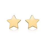 Pendientes Joy Estrella en Oro Amarillo de 18 Kt