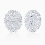 Pendientes Nala de Diamantes en Oro Blanco de 18 Kt