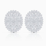 Pendientes Nala de Diamantes en Oro Blanco de 18 Kt
