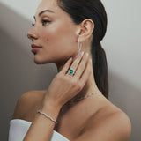 Sirène Diamond Bracelet in 18k White Gold