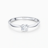 Solitario Always de Diamante 0,30 Cts. en Oro Blanco de 18 Kt