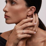 Solitario Odette de Diamantes 0,60 Cts. en Oro Blanco de 18 Kt