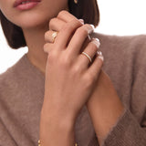 Sortija Stella de Diamantes 0,35 Cts. en Oro Amarillo de 18 Kt